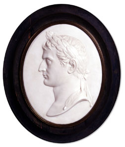 Relief portrait of Napolon