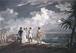 Bonaparte on St. Helena Island
