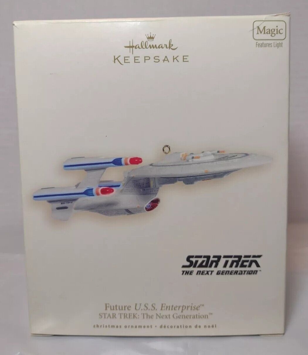 Hallmark Keepsake Future USS Enterprise Star Trek The Next Generation...
