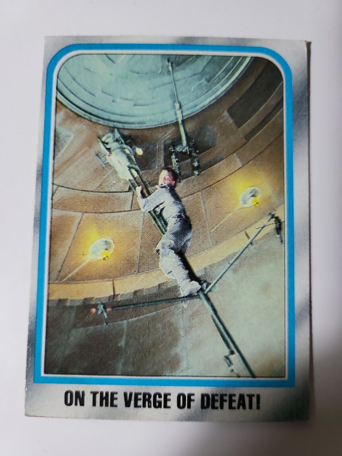 Topps Original 1980 Empire Strikes Back Verge of Defeat Luke card #223