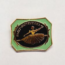 Vintage Russian Ballet Pin. A14. picture