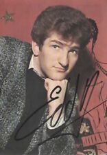Eddy MITCHELL 15*10 CARD PHOTOGRAPHY with AUTOGRAPH picture