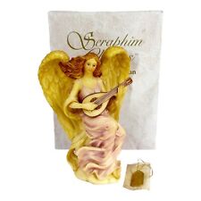 Vtg Seraphim Classics LYDIA - Winged Poet Angel Roman, Inc. 67088 w Box 1993 EUC picture