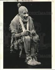 1985 Press Photo Actor Nicholas Pennell as the Fool in 