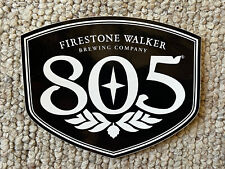 Firestone Walker 805 Beer Sticker Decal (With Text) 4.5”x5.5” - WITH TRACKING picture