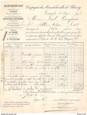 1896 COMPANY DES MINES DE HOUILLE DE BLANZY JULES CHAGOT A TOURS-TOUTAIN GAI picture