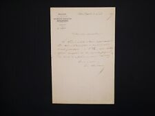 [Prince Napoleon Bonaparte] - Handwritten Letter - [Autograph] picture