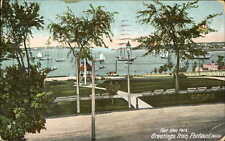 Greetings from Portland Maine ME Fort Allen Park 1909 picture