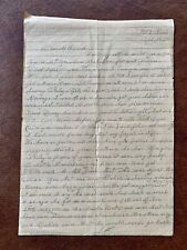 1901 Correspondence Letter Poem Picture Gossip Complaints Pencil on Writing Ppr picture