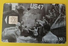 PHONE CARD 1994~ 50TH ANNIVERSARY 1944~1994 LIBERATION OF FRANCE picture