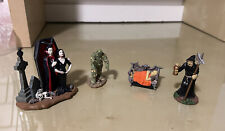Lot Of 4 - Lemax Spooky Town Halloween Figures picture