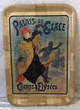 Vintage Palais de Glace Champs Elysees Serving Tray Vibrant Colors 18
