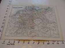 vintage map GERMAN EMPIRE picture