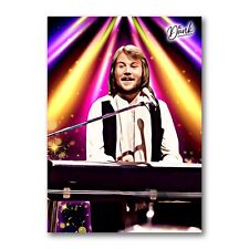 Benny Andersson Abba Headliner Sketch Card Limited 04/30 Dr. Dunk Signed picture