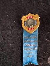 1909 King's County Republican Campaign Committee PINBACK & Ribbon RARE picture
