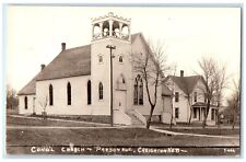 c1940s Congregational Church Parsonage Creighton Nebraska NE RPPC Photo Postcard picture