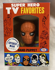 1960s IDEAL SPIDER-MAN Hand Puppet in repro Box Marvel Comics MARVELMANIA picture