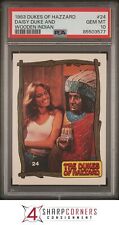 1983 DUKES OF HAZZARD #24 DAISY DUKE AND WOODEN INDIAN POP 7 PSA 10 N3933514-577 picture