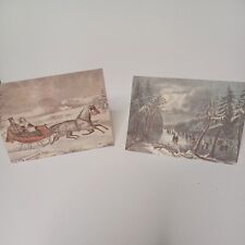 Vintage Nationwide Insurance Company Christmas Greeting Card ALABAMA Currier  picture