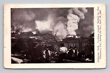 c1906 UDB Postcard San Francisco Fires After Earthquakes From Lafayette Park picture