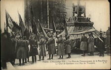 Paris France 50th anniversary Republic The Chariot Gambetta Arc de Triomphe 1920 picture