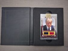 Official Collect Trump Cards physical card with piece of Mugshot suit - Rare picture