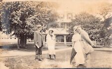 1930s Original Photo Couples Man Woman Portrait After or Before Church 1A5 picture