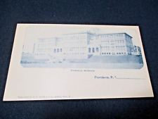1898 Private Mailing Card Providence RI Vertical Normal School picture