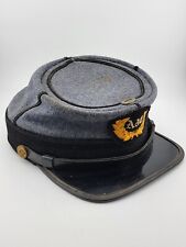 Rare American Post Civil War/ Indian Wars Officer's US Kepi Cap Hat. VG Cond picture