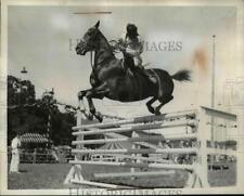 1935 Press Photo John Fry Riding 
