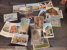 Lot Of 21 Vintage Hotel Motel Postcards 1915-1945 Buildings / Interior Views picture