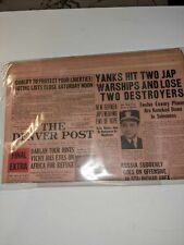 Old Newspapers: Lot of 5 WWII Era 1939, 1942, 1942,1943, 1945 picture