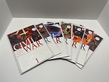 Civil War A Marvel Comics Event in Seven Parts Complete Set #1 #2 #3 #4 #5 #6 #7 picture