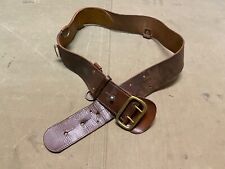ORIGINAL WWI US ARMY OFFICE M1917 SAM BROWNE FIELD BELT-FITS TO A 36 IN, NAMED picture