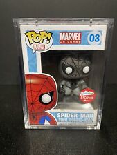 FUNKO POP  SPIDER-MAN 03 FUGITIVE TOYS EXCLUSIVE MARVEL BOX NOT MINT RARE picture