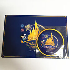 Shanghai Disney Pin SHDL Grand Opening Button Badge with Post Card Brand New picture