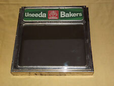 VINTAGE OLD 1920S UNEEDA BAKERS NATIONAL BISCUIT COMPANY MIRROR DISPLAY COVER picture