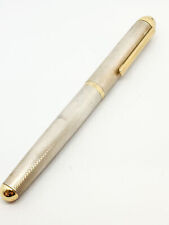 Pen Fountain Pen Silver 925 Plated Gold 471st18 picture