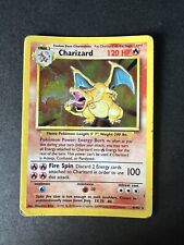 Pokemon - Charizard Heavy Played ENG 1999 4/102 Base Set picture