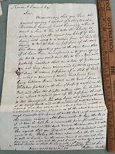 1819 Stampless Letter Eviction Lois Dean by Martha Bradstreet Cockburn’s Gore picture