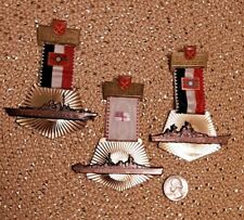 3 Vintage German commemorative medals Series of famed WW2 Warships   picture