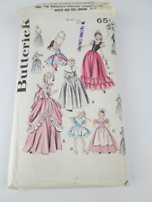 VTG Butterick 6551 Costume American, Dutch and Spanish colonial Sewing Pattern picture