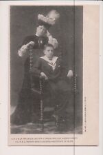 Carte Postale Vintage Maria Letizia Bonaparte,Duchesse De Aosta & Prince Umberto picture