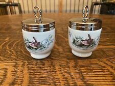 Vintage Royal Worcester Pair Of Egg Cups With Lids picture