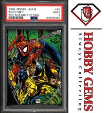 SPIDER-MAN WOLVERINE PSA 9 1992 Spider-Man the McFarlane Era Together #67 C3 picture