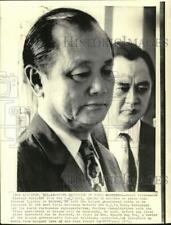1972 Press Photo South Vietnamese Foreign Minister Tran Van Lam in Saigon picture