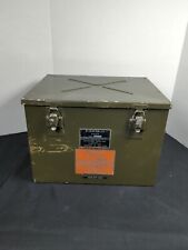 Vintage WW2 US Navy Geiger Counter Metal Box AN/PDR-27E Radiac Set *Box Only* picture