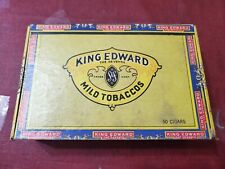 Vintage King Edward The Seventh Mild Tobacco 50 Cigars Empty Box picture