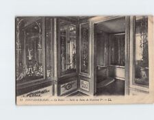 Postcard Bathroom of Napoleon I Palace of Fontainebleau France picture