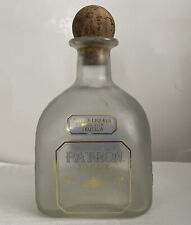 PATRON XO CAFE Coffee Liqueur Frosted Glass Empty Collectible Bottle  picture